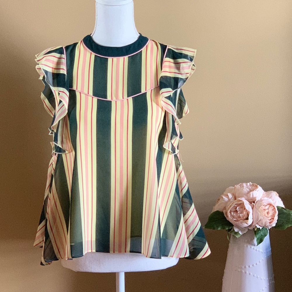 Scotch & Soda Multicolored Striped Top